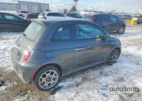 2015 Fiat 500 Sport z USA, uszkodzony, nr VIN 3C3CFFBR9FT508218
